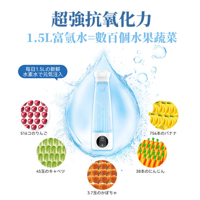 排毒美容|新科技富氫水杯|日本Yohome| 智製抗氧化排毒富氫養生健康杯|港澳總代