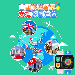 英國SKIDY|智能定位多國伴旅可視成長兒童手錶|港澳總代