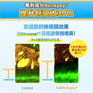 日本Dr.Parent| 專利膠原肽天然雙鈣快高成長飲|港澳總代