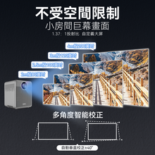 Load image into Gallery viewer, 美國USATISFY|智能校正高清環迴音巨幕投影機|港澳總代
